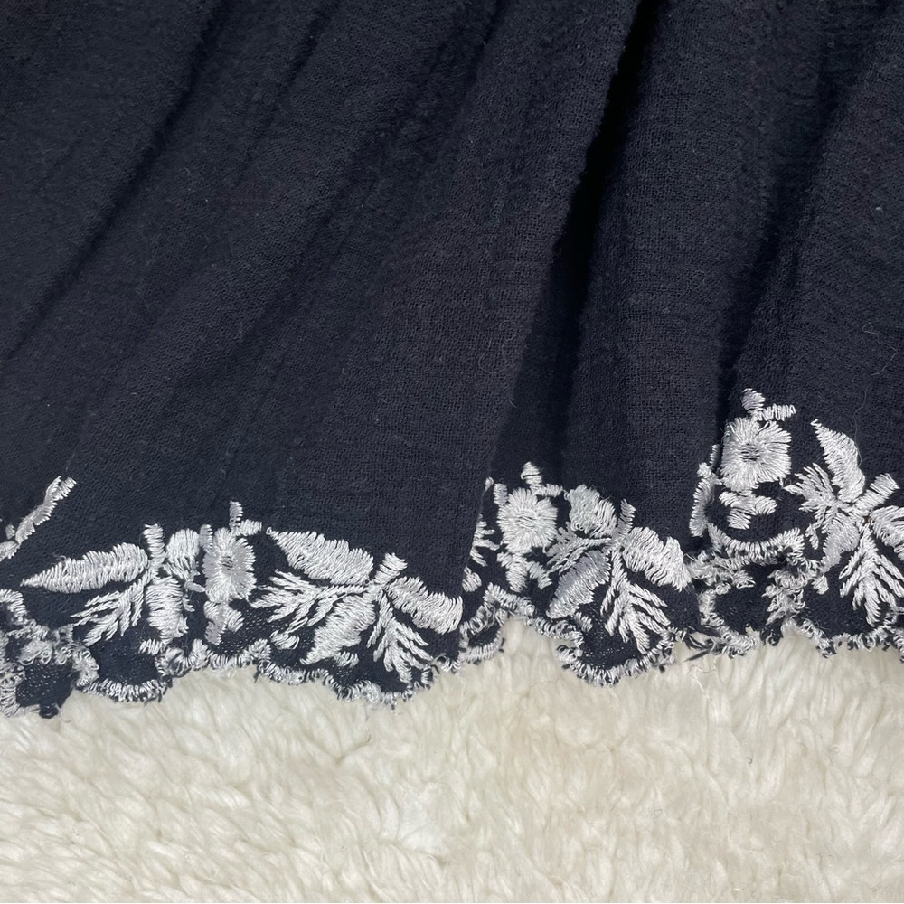 Free People Santiago black white embroidered endless summer mini dress - Picture 10 of 10
